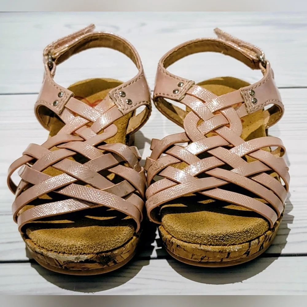 Jellypop Kids Girls Mauve Sandals Size 6M